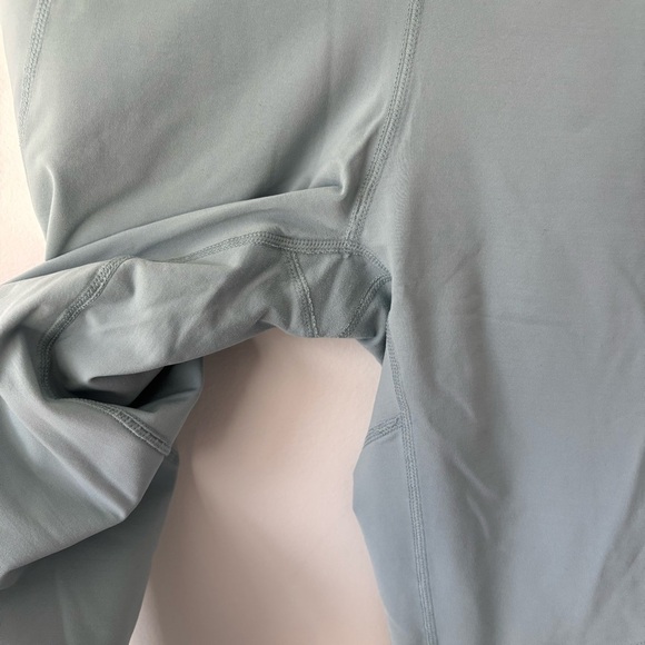 Outdoor Voices Teal Blue High Rise Leggings Athletic Active Wear Workout Gym - Picture 4 of 8